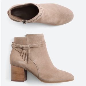 Violet and Red Jenna Suede Bootie
